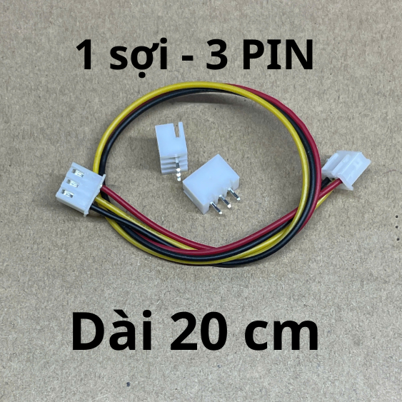 Dây bus dài 20cm 2pin-6pin cáp kết nối điện XH2.54mm giá 1 sợi