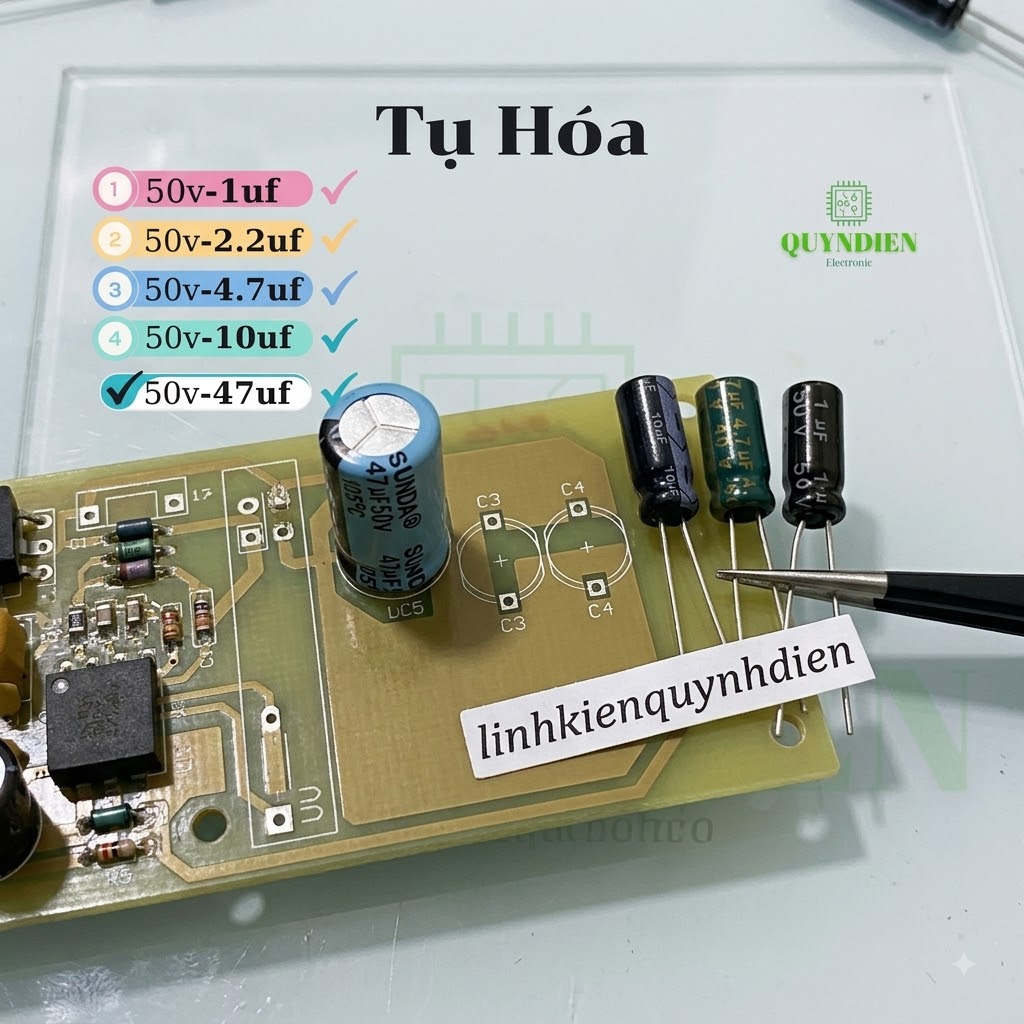 Tụ Hóa 50V