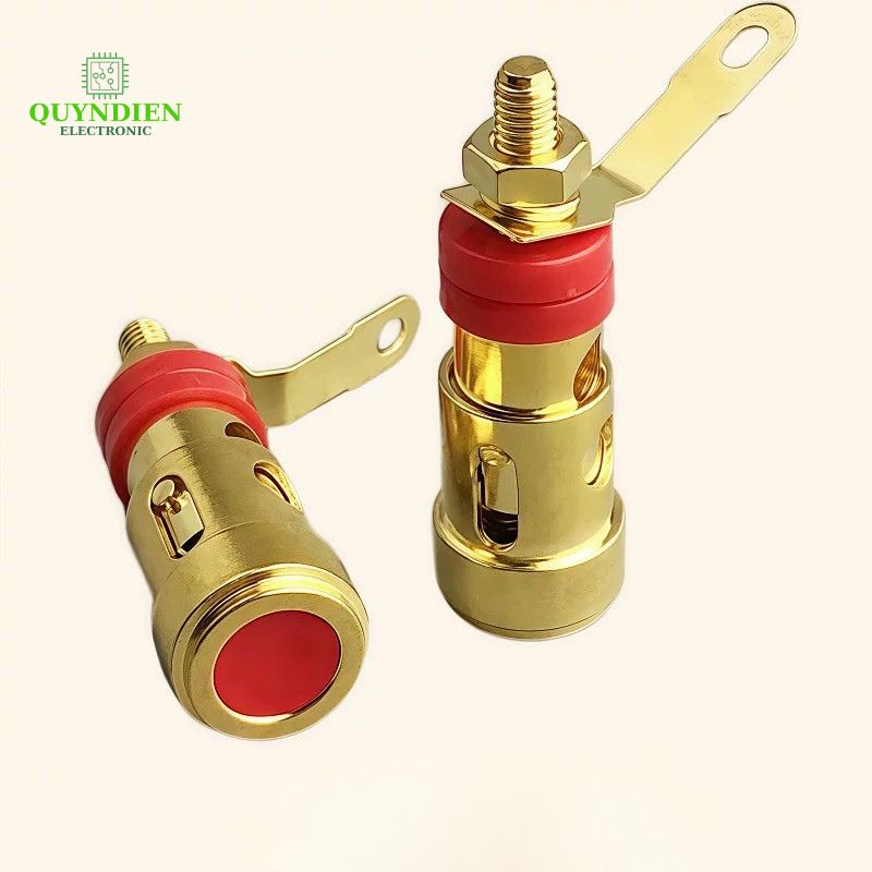 Trạm Loa Dạng Nhấn Mạ Vàng Loại Lớn