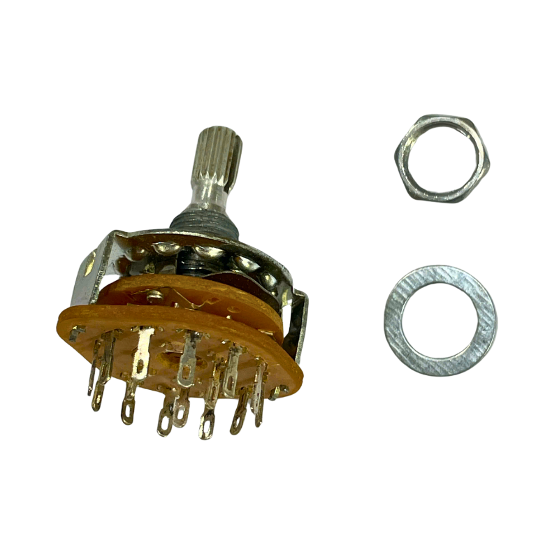 Công Tắc Xoay Kênh 2-3 kênh 4-6 vị trí có kèm tán