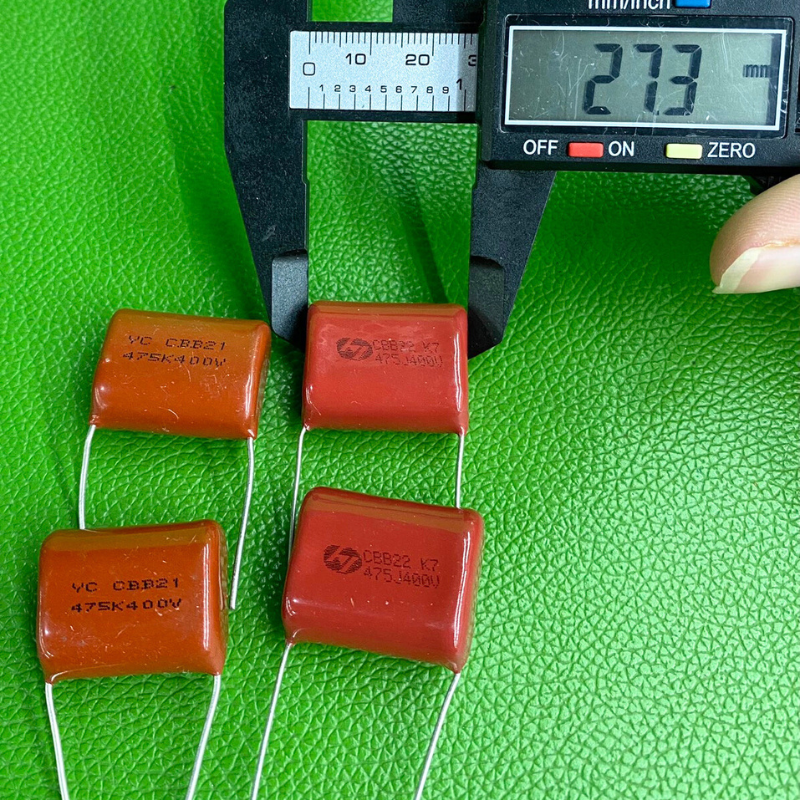 Tụ kẹo nâu đỏ 475J 400v