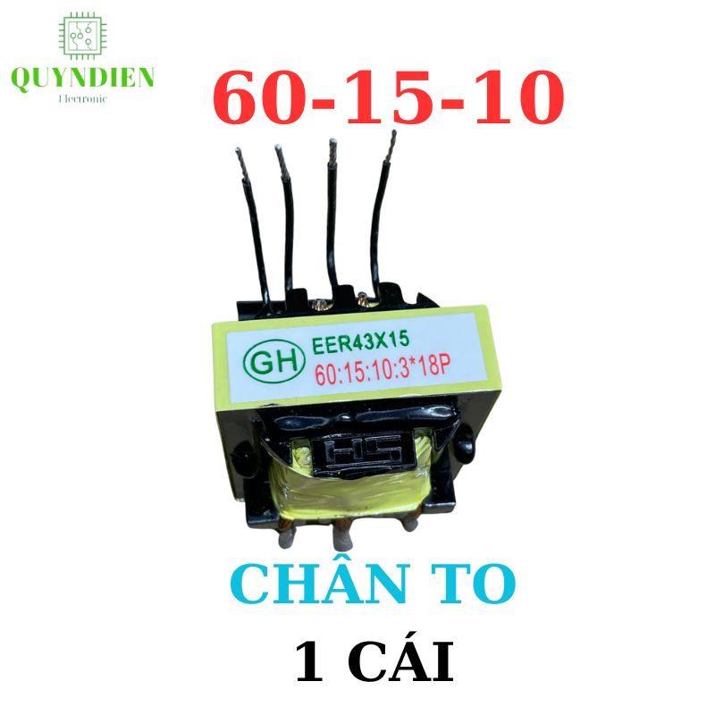 Biến áp xung máy hàn điện tử E4315 60:15:10 hàng mới