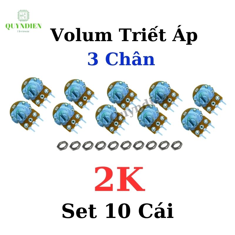 Volum biến trở Triết áp đơn WH148 B2K