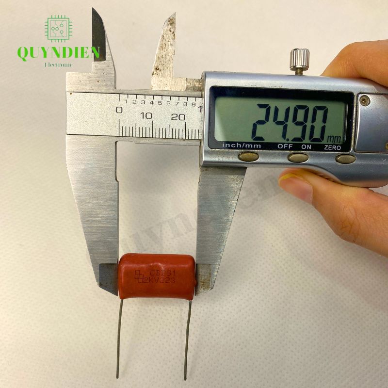 Tụ Kẹo Nâu Đỏ CBB81 2KV223