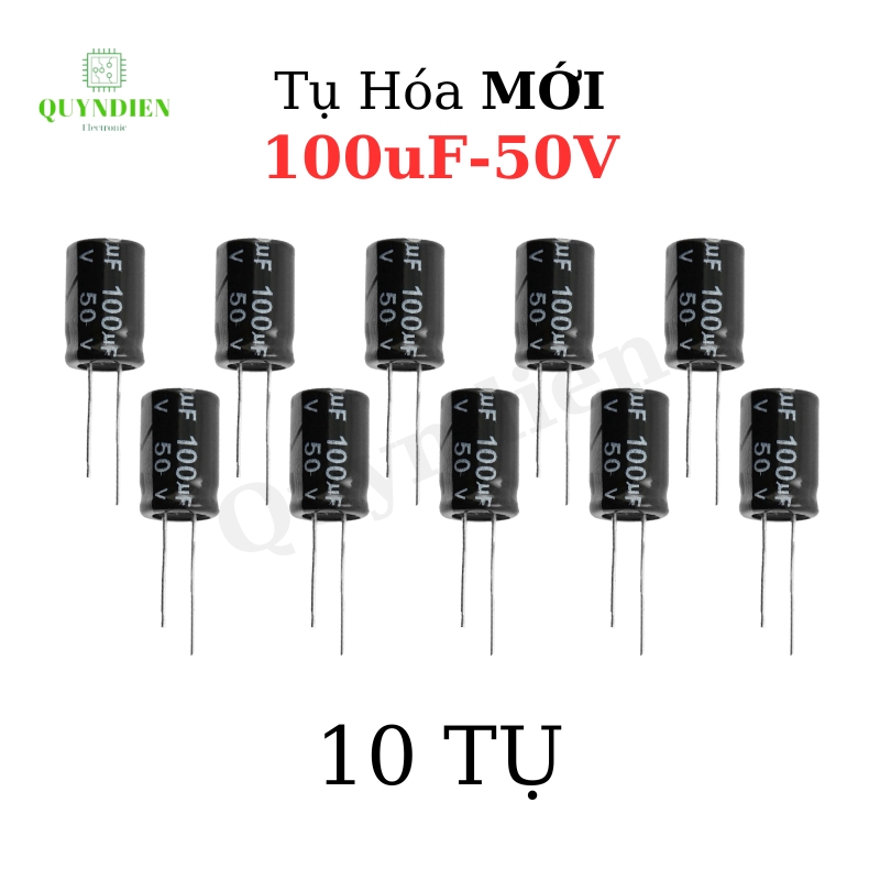 Tụ hóa 100uf - 50V