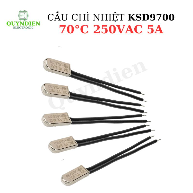 Cầu Chì Nhiệt KSD9700 90 độ 250VAC 5A