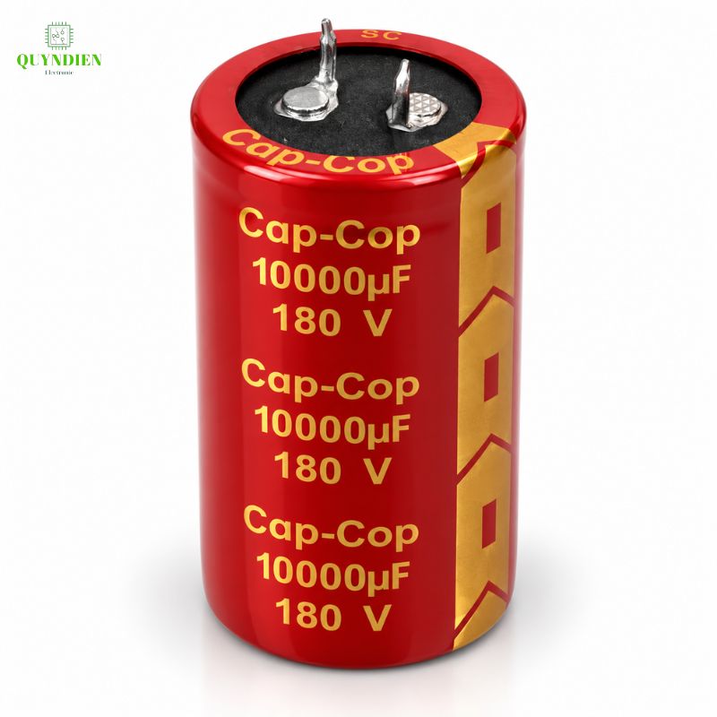 Tụ Hóa Lọc Nguồn CapTop 180V 1000uF 30x50mm