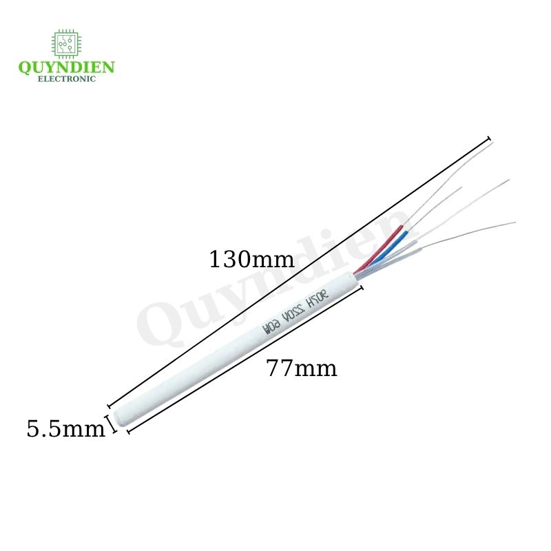 Sensor Nhiệt 60W Bọc Nhựa 907H-220V