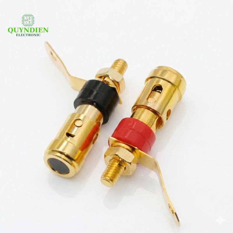 Trạm Loa Dạng Nhấn Mạ Vàng Loại Nhỏ