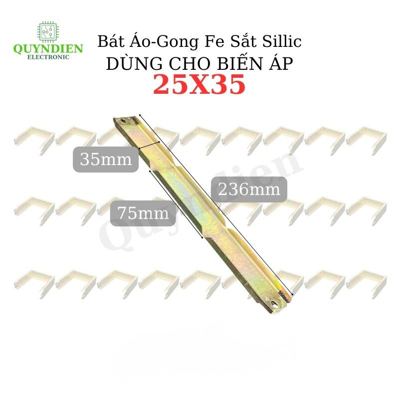 Bát Áo Gong Fe Sắt Silic 25mm Dài Khuôn 35mm