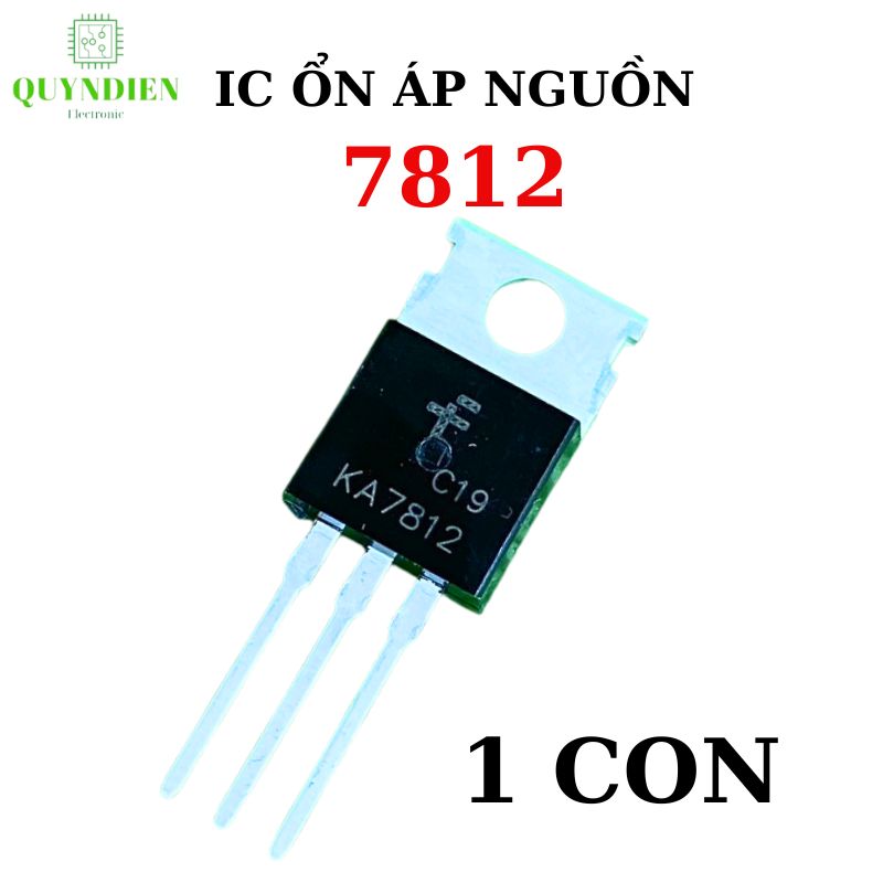 IC ổn áp Nguồn 7812-1.5A TO-220