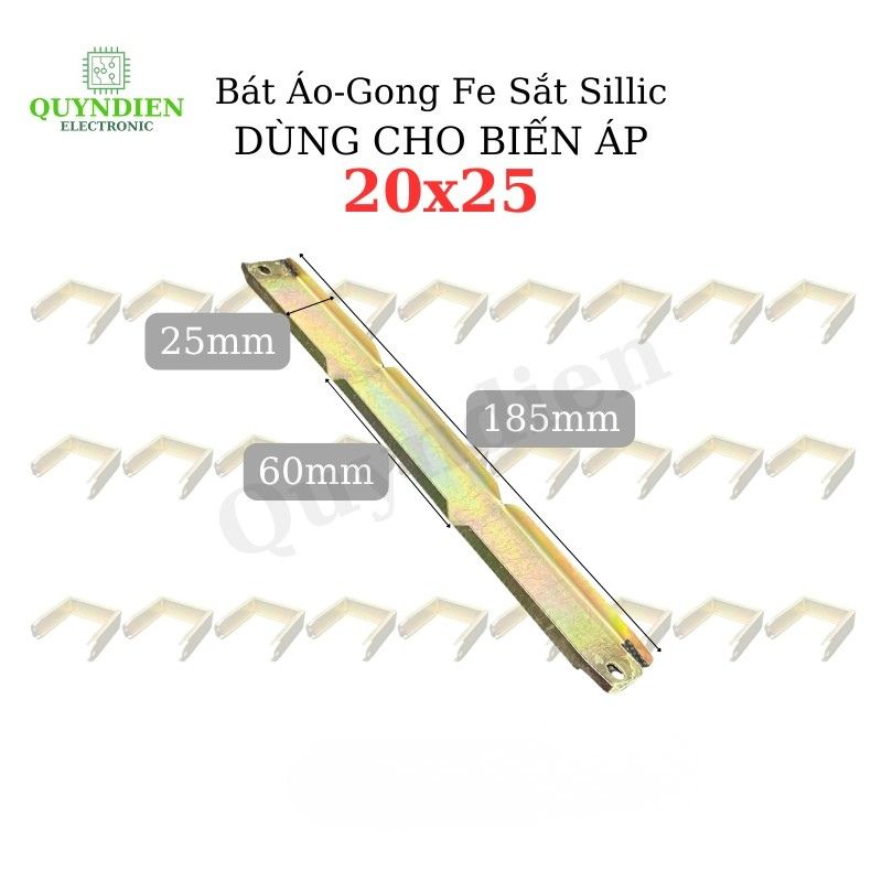 Bát Áo Gong Fe Sắt Silic 20mm Dài Khuôn 25mm