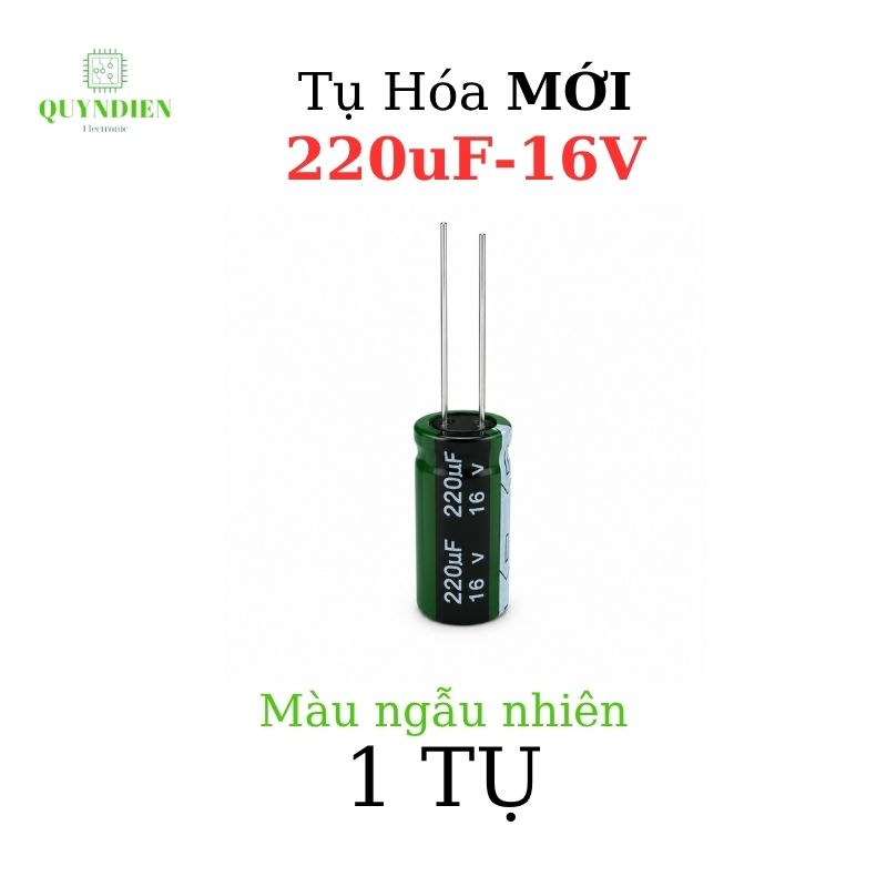 Tụ hóa 220uf - 16V