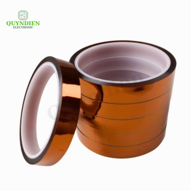 Băng dính màu Nâu chịu nhiệt 300℃ size 10mm