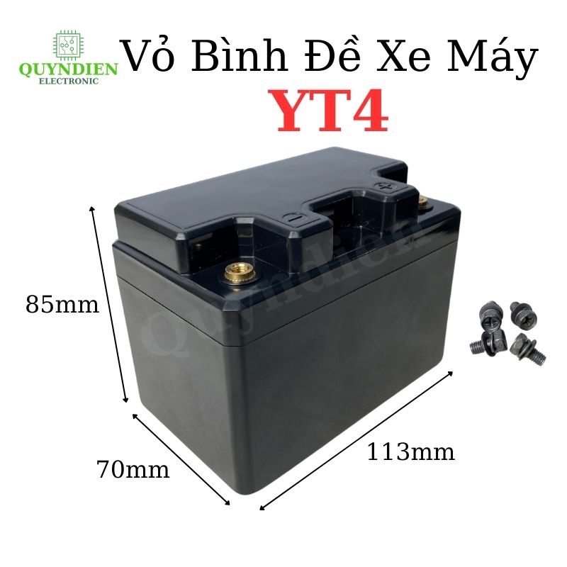 Vỏ Bình Đề Xe Máy Vy Anh YT4 YT5 Cọc Ren Xoắn