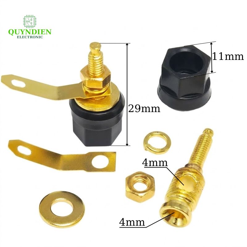 Cọc Loa Đỏ Đen 301