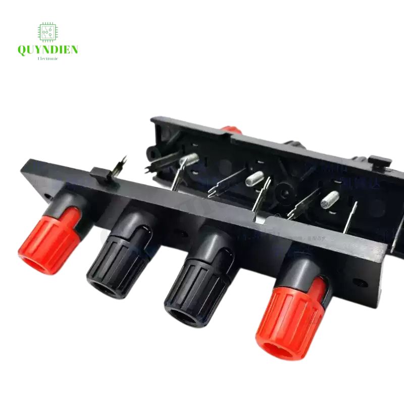 Trạm vặn loa, cọc loa 4 cọc
