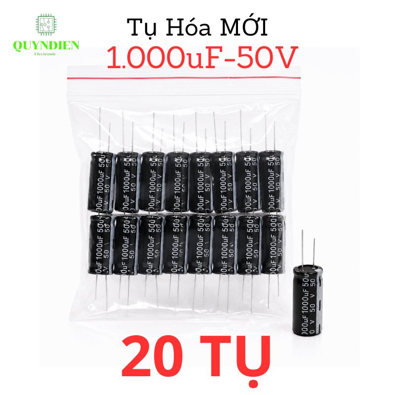 Tụ Hóa 1000uF 16V 25V 35V 50V