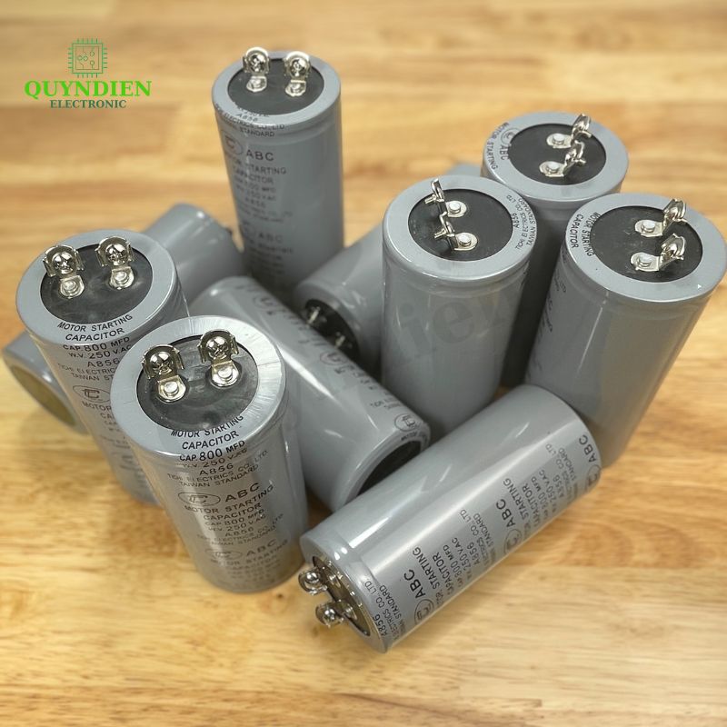 Tụ Đề Khởi Động Motor 800uF 250VAC Tụ Kapa TinhChi ABC