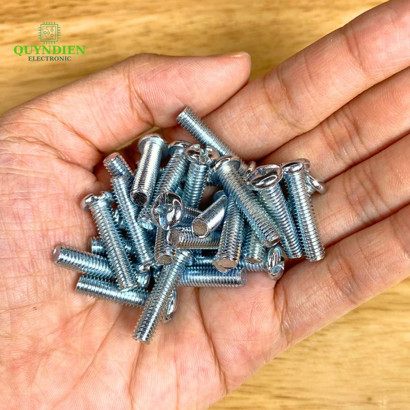 Ốc vít kèm tán M5x20mm túi 100 con