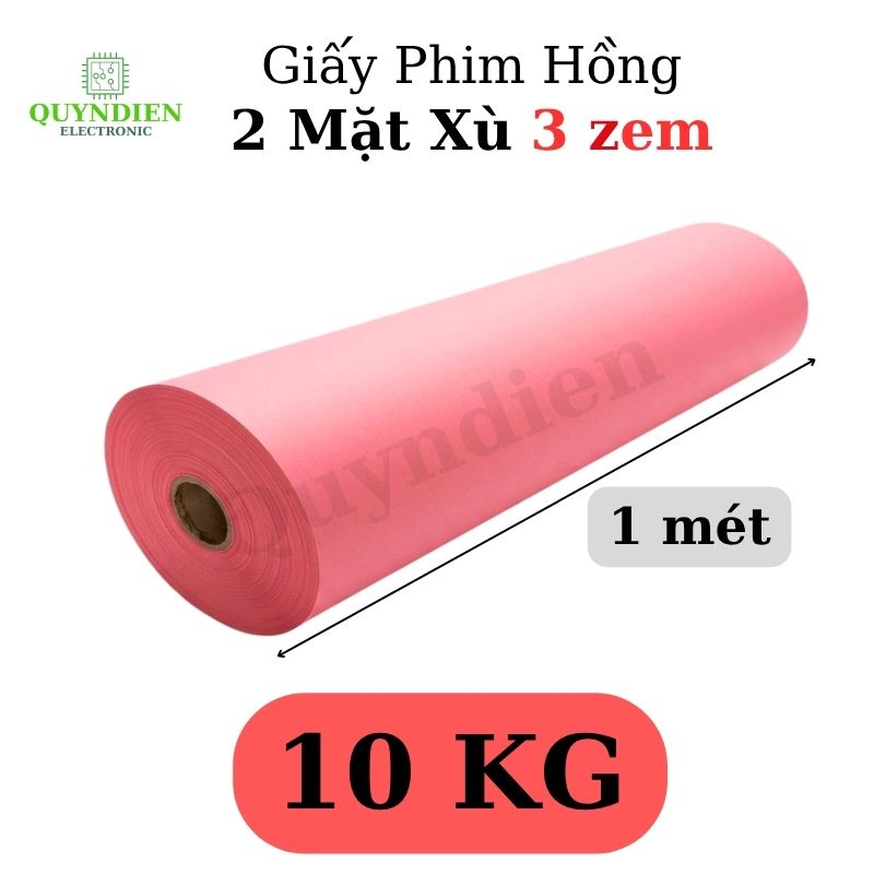 Giấy Phim Cách Điện Hồng Dày 0.3mm