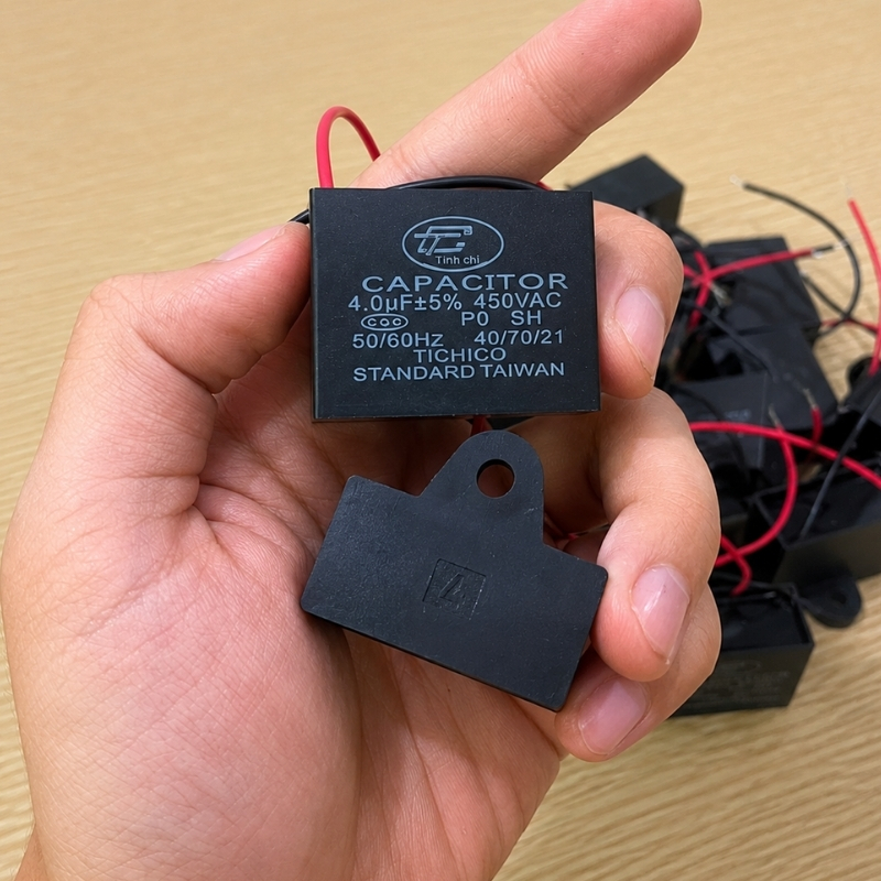 Tụ Đề Kapa Vuông Tinh Chi 4uF 450VAC