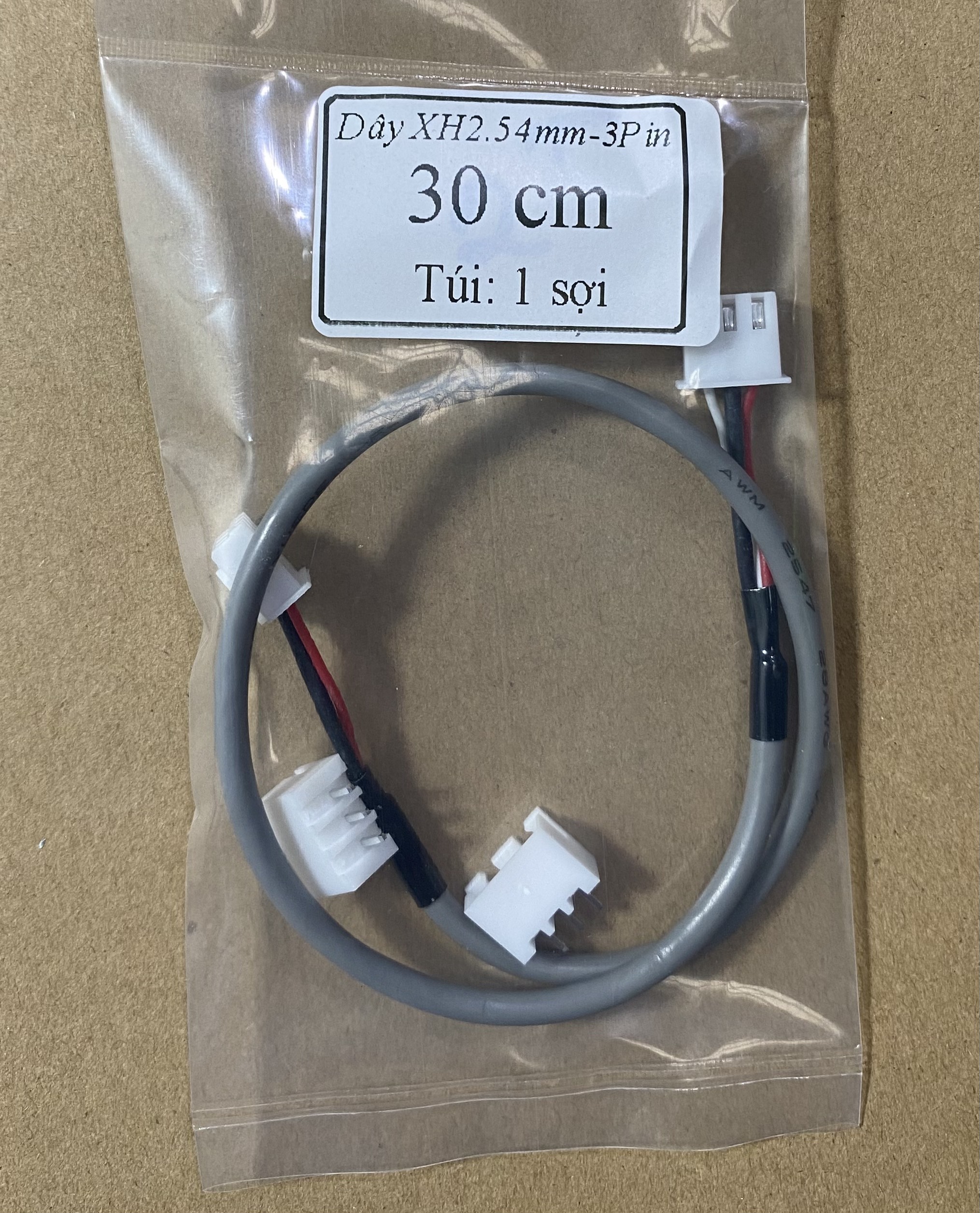 Dây bus chống nhiễu cho amply XH2.54 3P