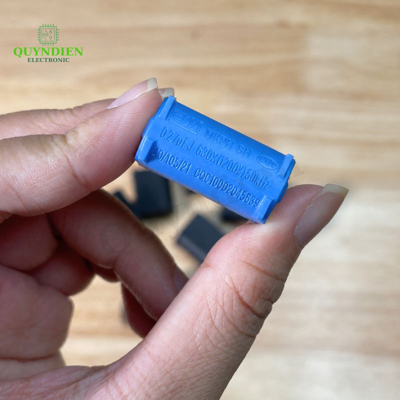 Tụ bếp từ 274 - 0.27uF 630VAC/1200VDC đứng