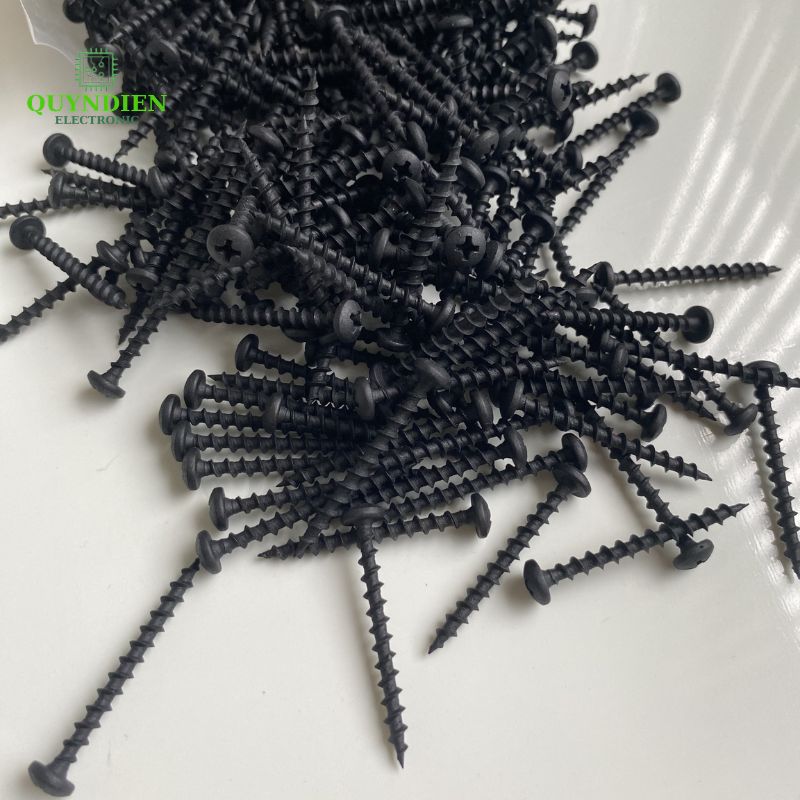 Ốc Vít M4x20mm Taiwan Ren Thưa Nhọn - Túi 1kg