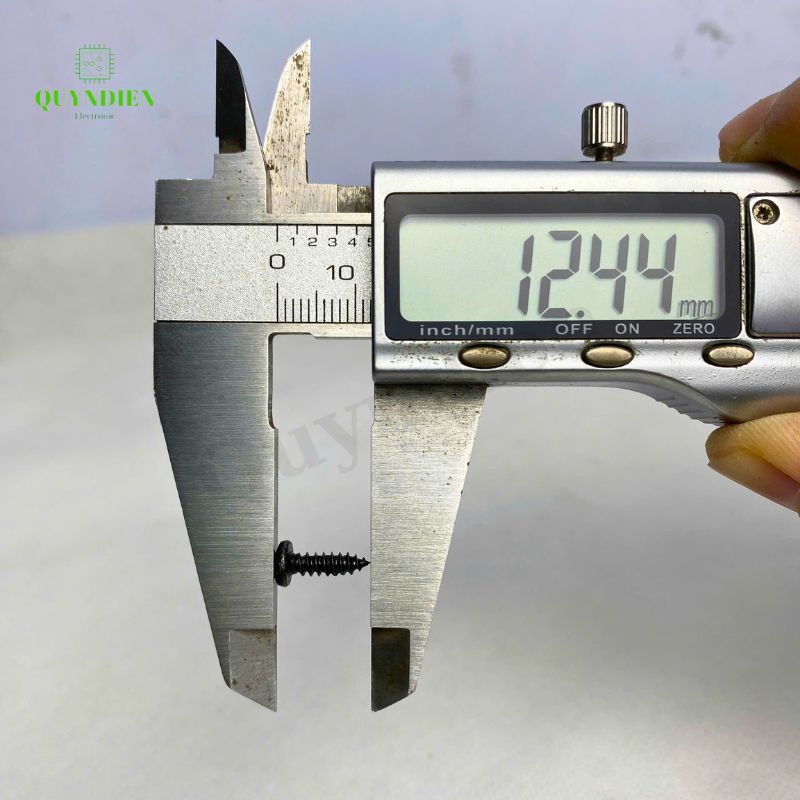 Ốc vít nhọn M3x10mm đầu Tròn dài 10mm - Túi 1.000 Con