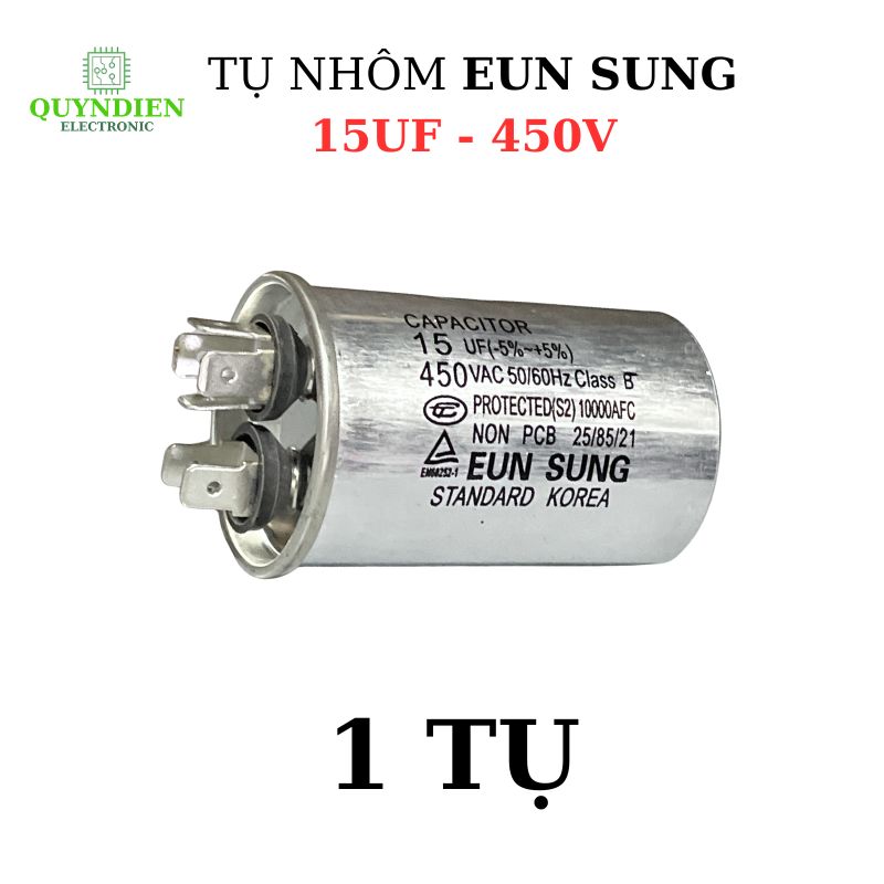 Tụ Nhôm Kapa EUN SUNG 15uF 450V