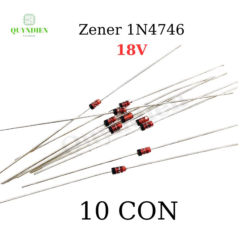 Diode 1W Zener 1N4746 - 18V