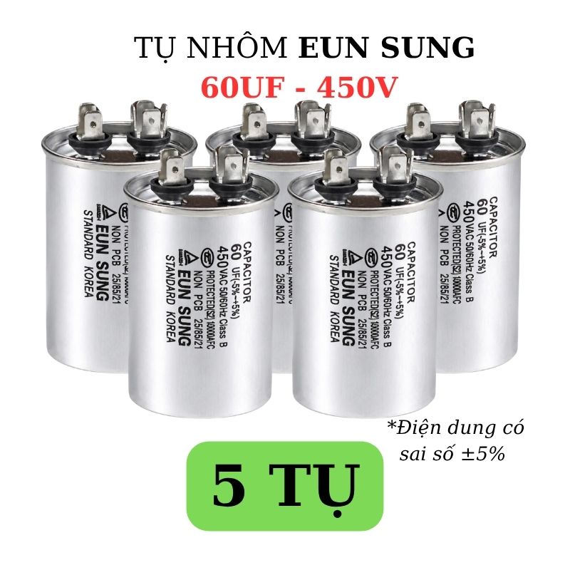 Tụ Nhôm Kapa EUN SUNG 60uF 450V