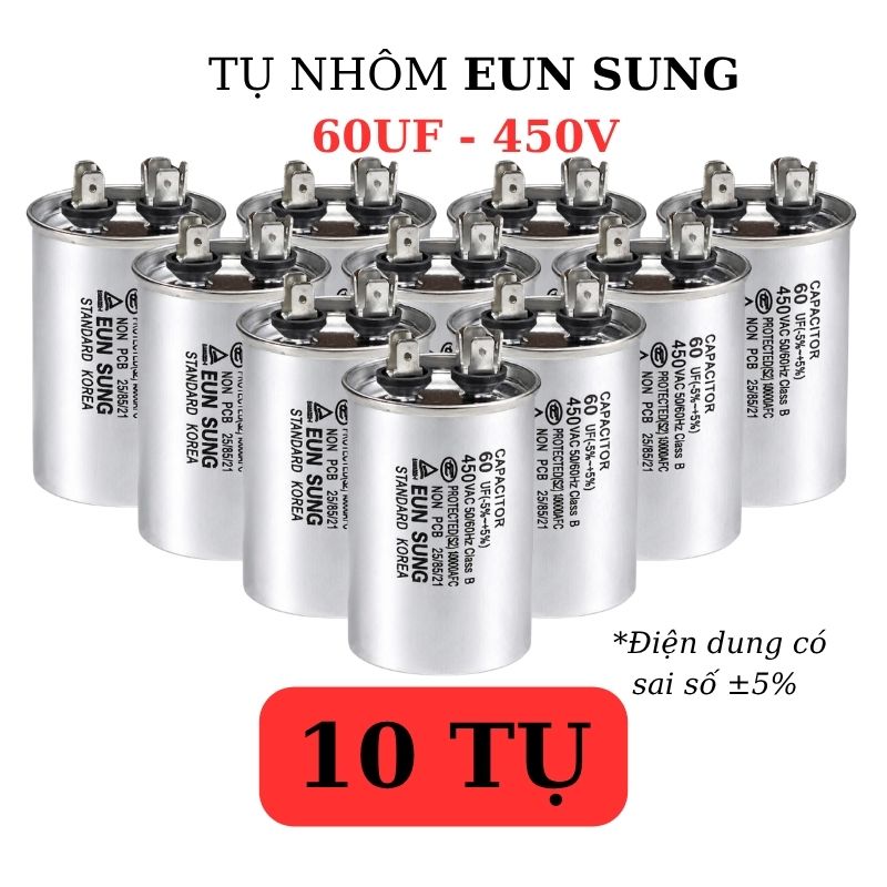Tụ Nhôm Kapa EUN SUNG 60uF 450V
