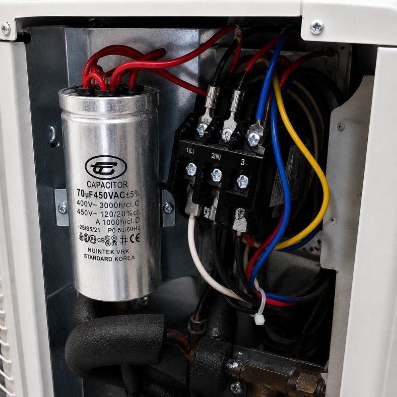Tụ Nhôm Dây 70uF - 450V