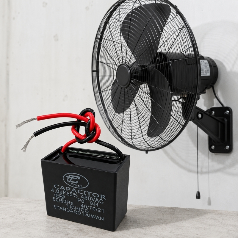 Tụ Đề Kapa Vuông Tinh Chi 4uF 450VAC