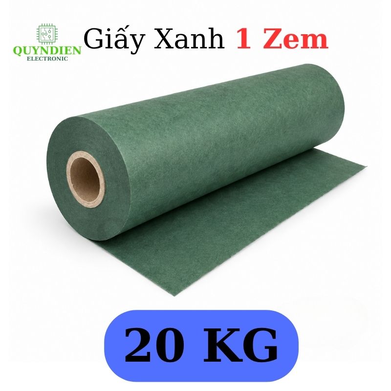 Giấy Xanh Cách Điện Dày 0.1mm