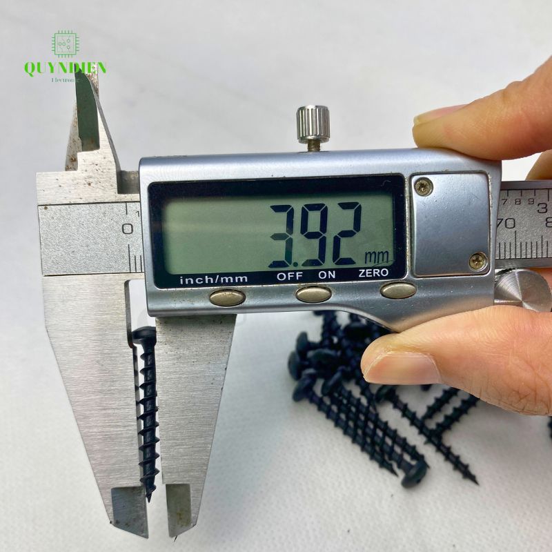 Ốc Vít Nhọn M4x30 Bắt Thùng Loa Ren Thưa Taiwan dài 30mm-Túi 100g