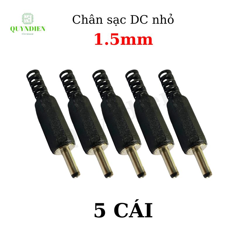 Jack, Giắc sạc DC 1.5 Chui đực DC 1.5mm) Loại nhỏ