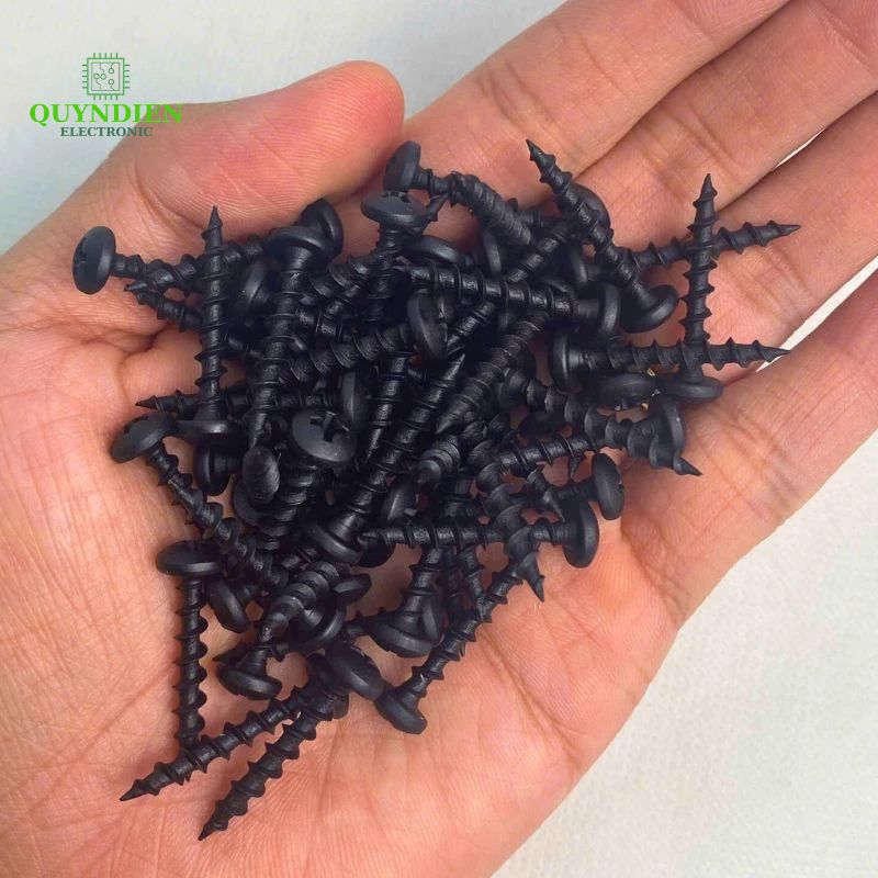 Ốc Vít M4x20mm Taiwan Ren Thưa Nhọn - Túi 1kg