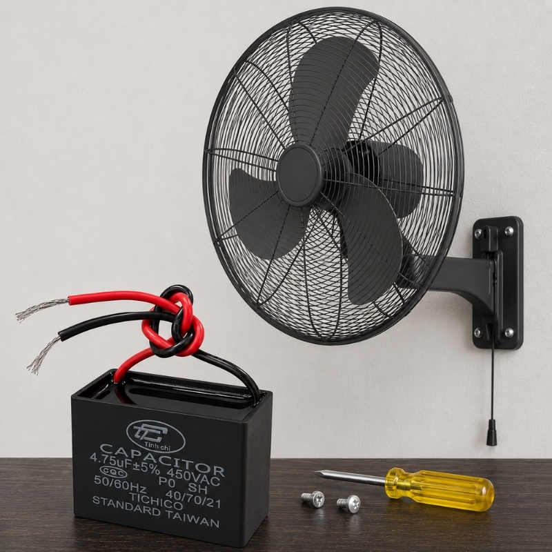 Tụ Đề Kapa Vuông Tinh Chi 4.75uF 450VAC