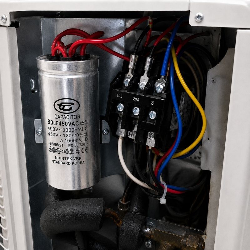 Tụ Nhôm Dây 80uF - 450V