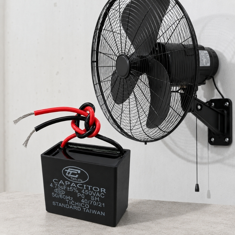 Tụ Đề Kapa Vuông Tinh Chi 4.75uF 450VAC
