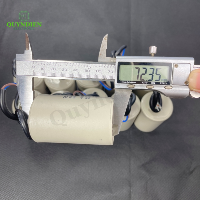 Tụ Đề Máy Bơm Nước 30uF 450V Tụ Kapa Tinh Chi