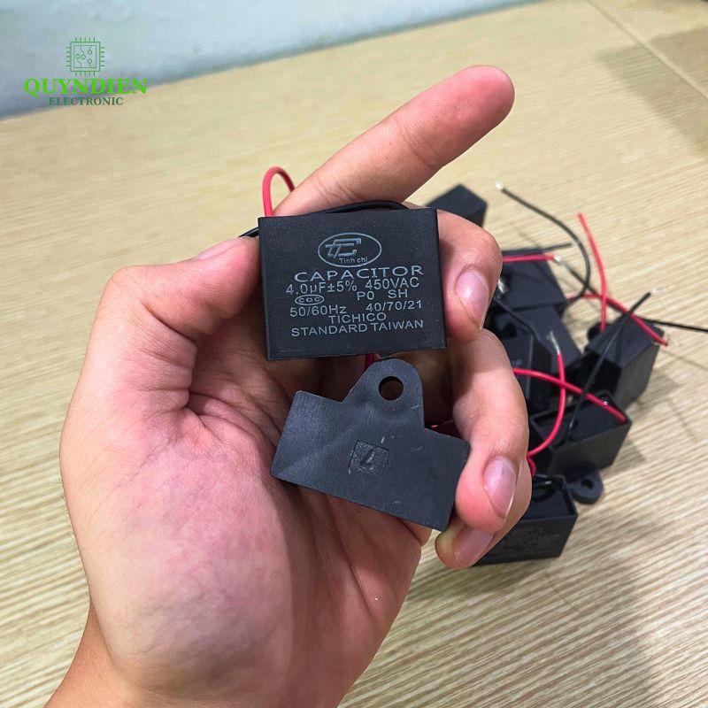 Tụ Đề Kapa 4uF ±5% 450VAC Tinh Chi