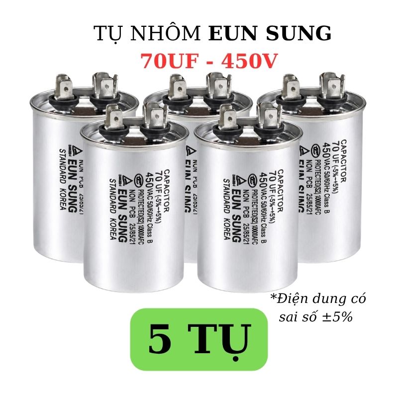 Tụ Nhôm Kapa EUN SUNG 70uF 450V