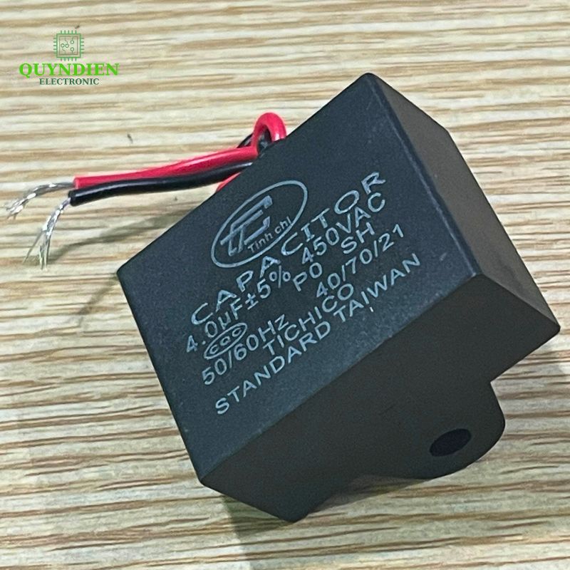 Tụ Đề Kapa 4uF ±5% 450VAC Tinh Chi
