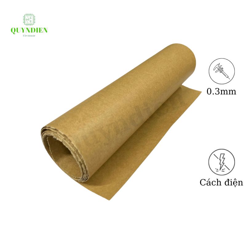 Giấy vàng giấy cách điện dày 0.3mm