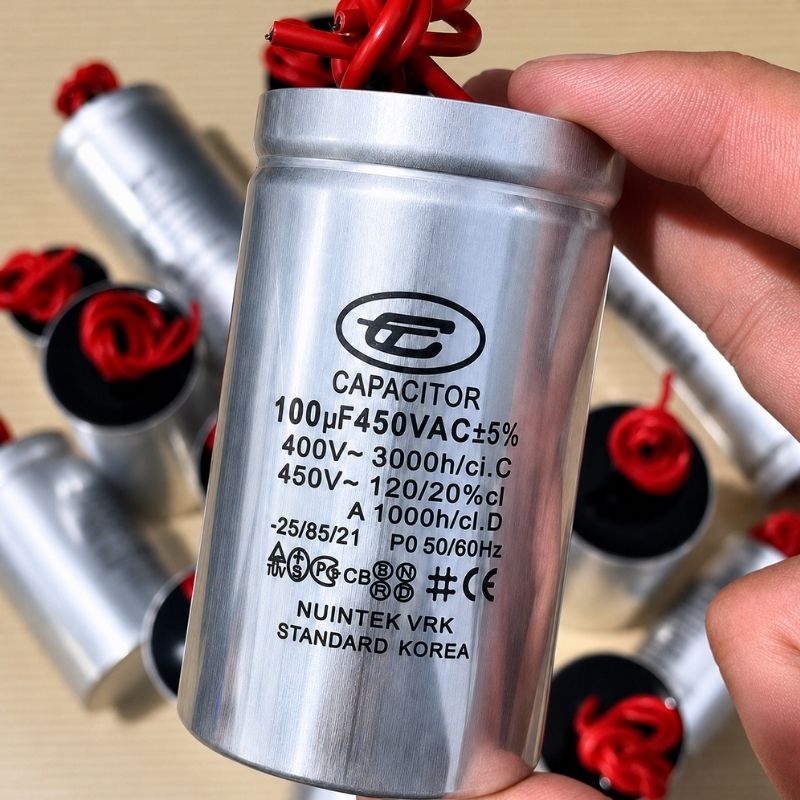 Tụ Nhôm Dây 100uF - 450V