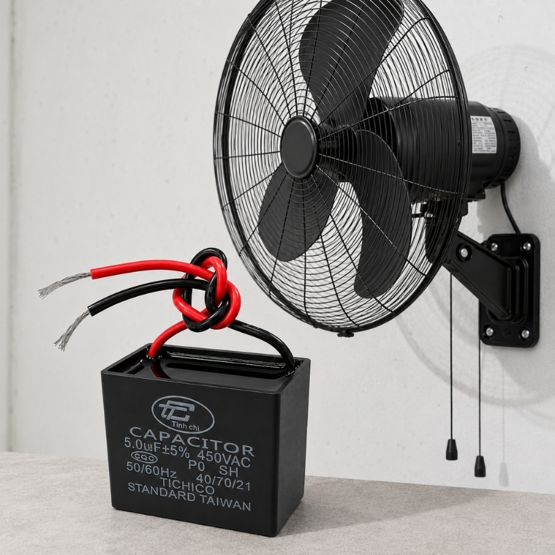 Tụ Đề Kapa Vuông Tinh Chi 5uF 450VAC